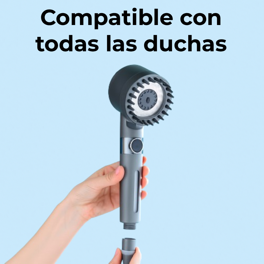 Cabezal de Ducha Alta Presión AquaBoost™