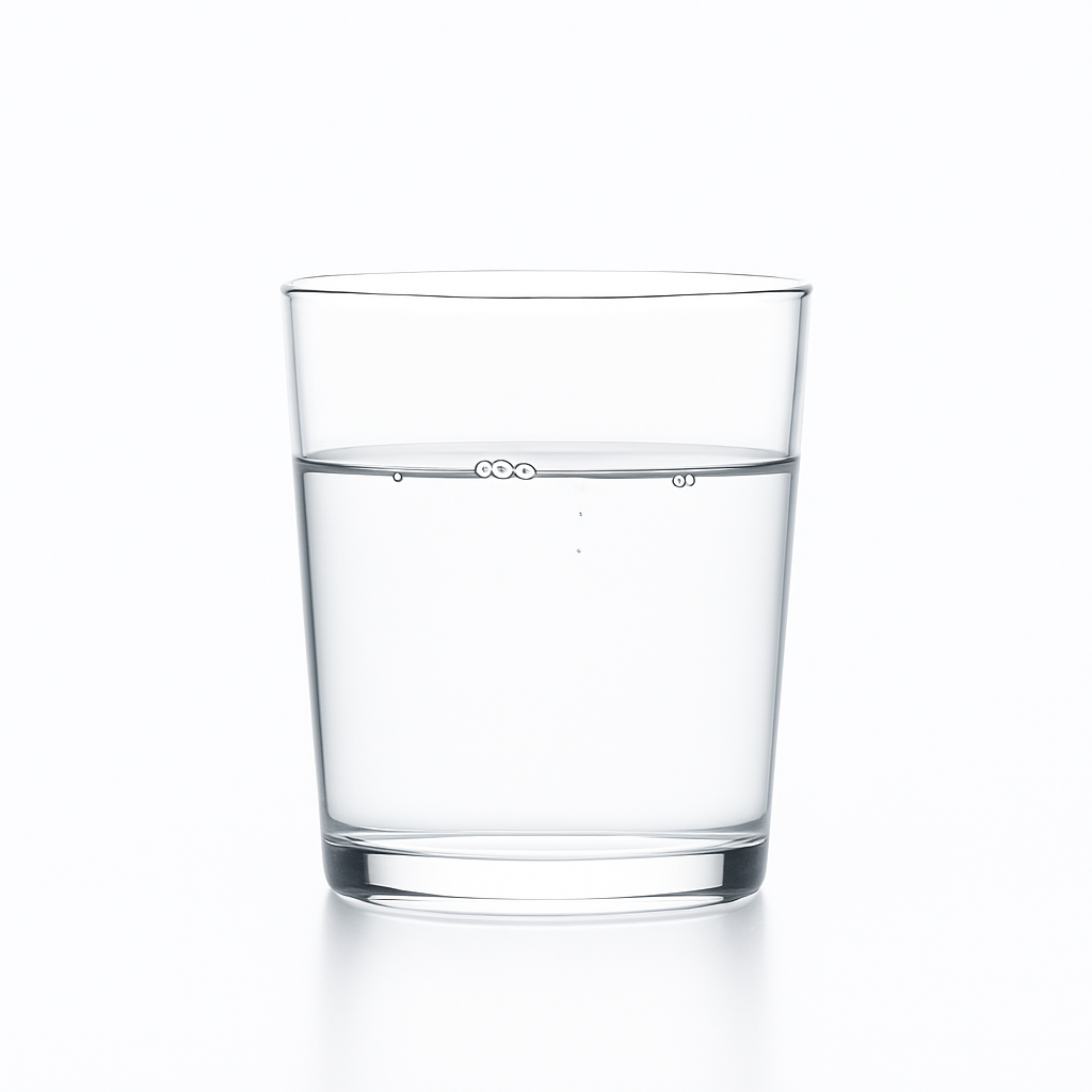 Después: agua limpia y clara